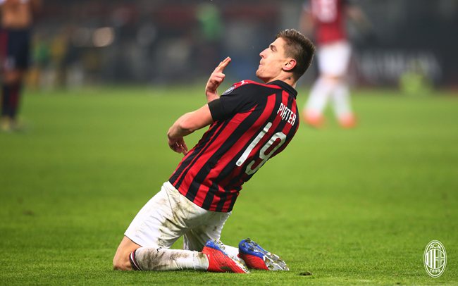  AC米兰新援锋霸首秀破门惊艳全场  